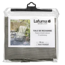 Toile Lafuma 62 cm couleur Terre pour Maxi transat Batyline