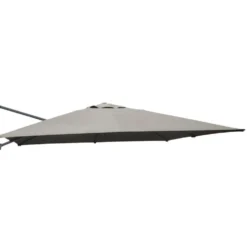 Toile taupe pour parasol déporté orientable de 300 x 300 cm