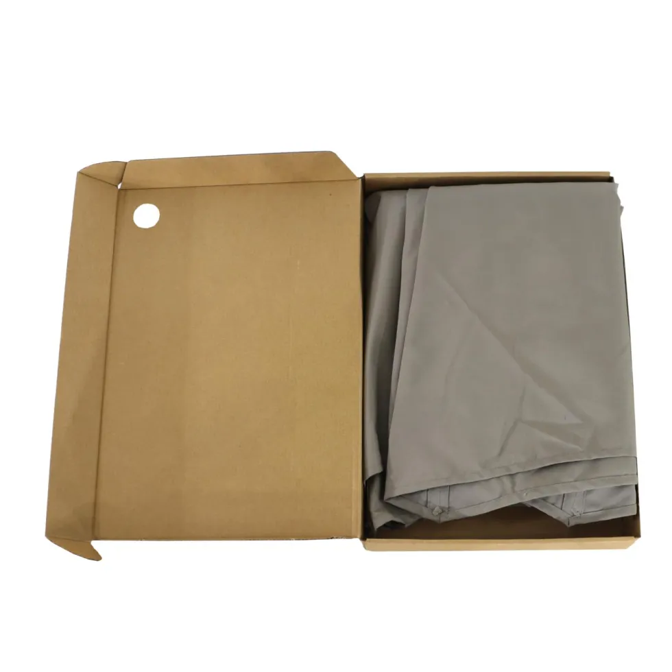 Toile taupe pour parasol déporté orientable de 300 x 300 cm