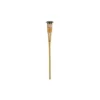 Torche solaire en bambou Bamboo Flaming Torch à LED blanc chaud Ø 9 x H 90 cm