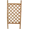 Treillis droit mélèze huilé pour bac 80 x 150 cm