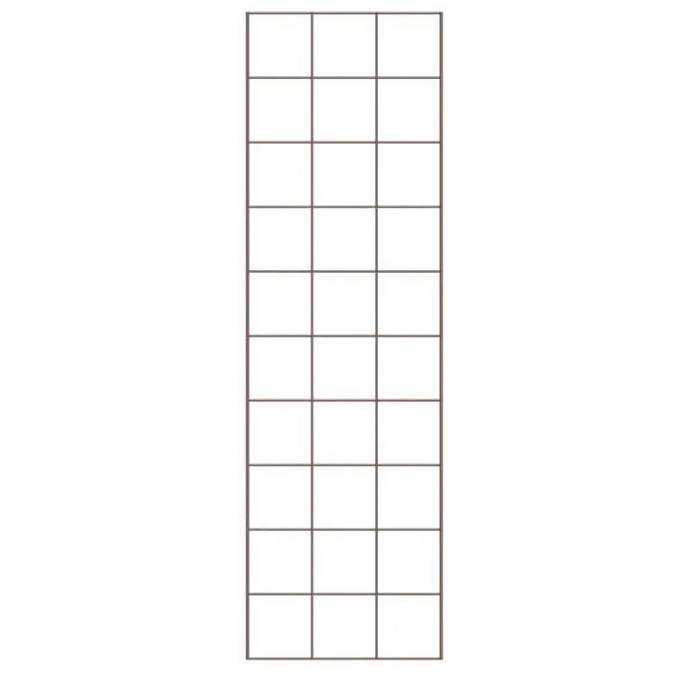 Treillis rectangle Métal L45xH150 cm