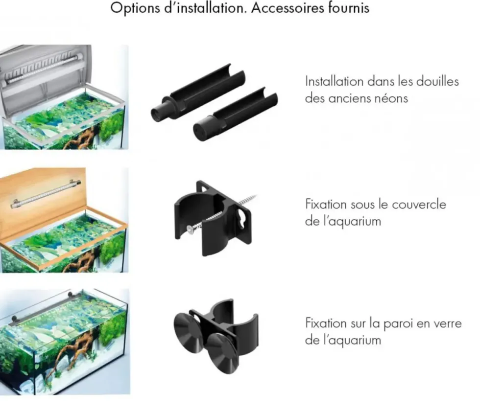 Tube LED pour aquarium spécifique TETRA LightWave Set 720