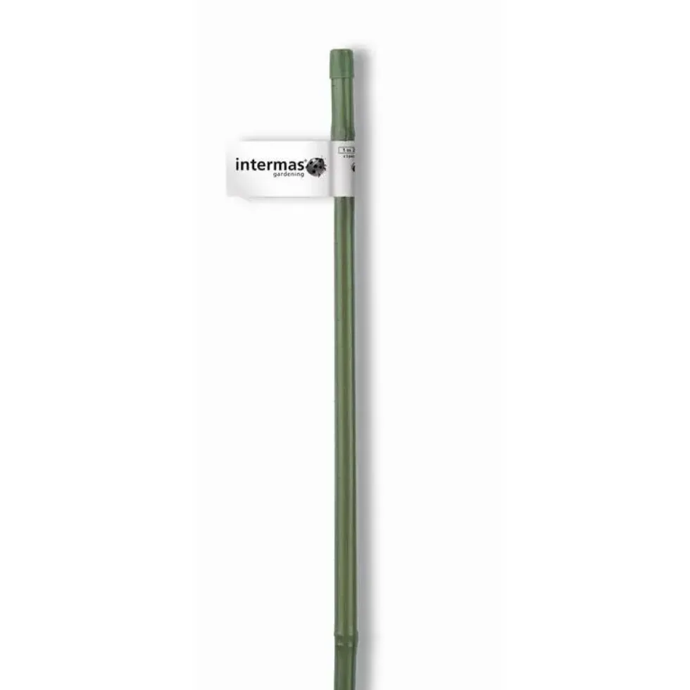 Tuteur bambou plastifié coloris vert Ø 12/16 mm x 1,80 m