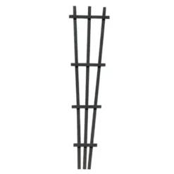 Tuteur mini-grimpant anthracite Jany Eventail - 0,3 x H 1,2 m