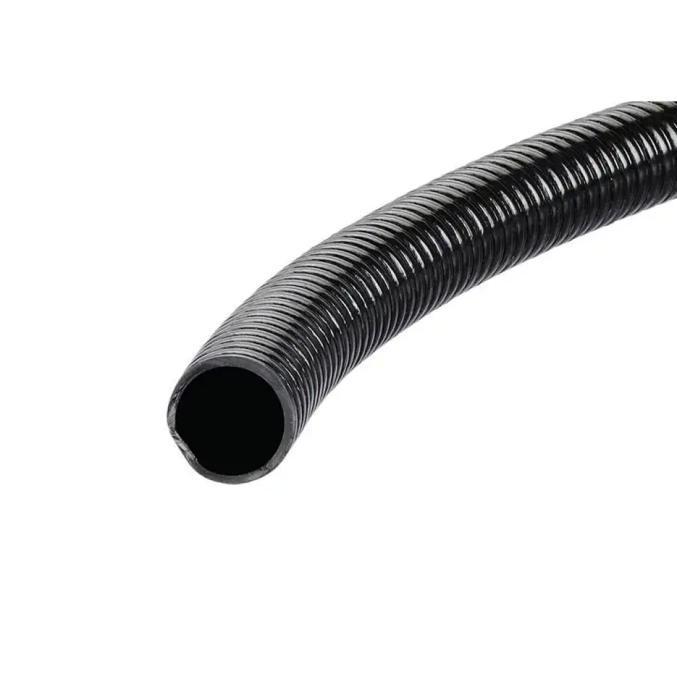 Tuyau annelé noir 1 pouce, 1 bar