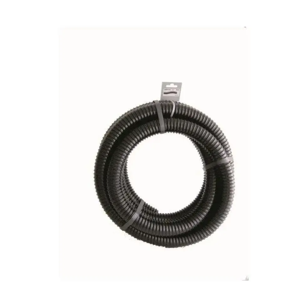 Tuyau renforcé prédécoupé noir de 5 m Ø40 mm