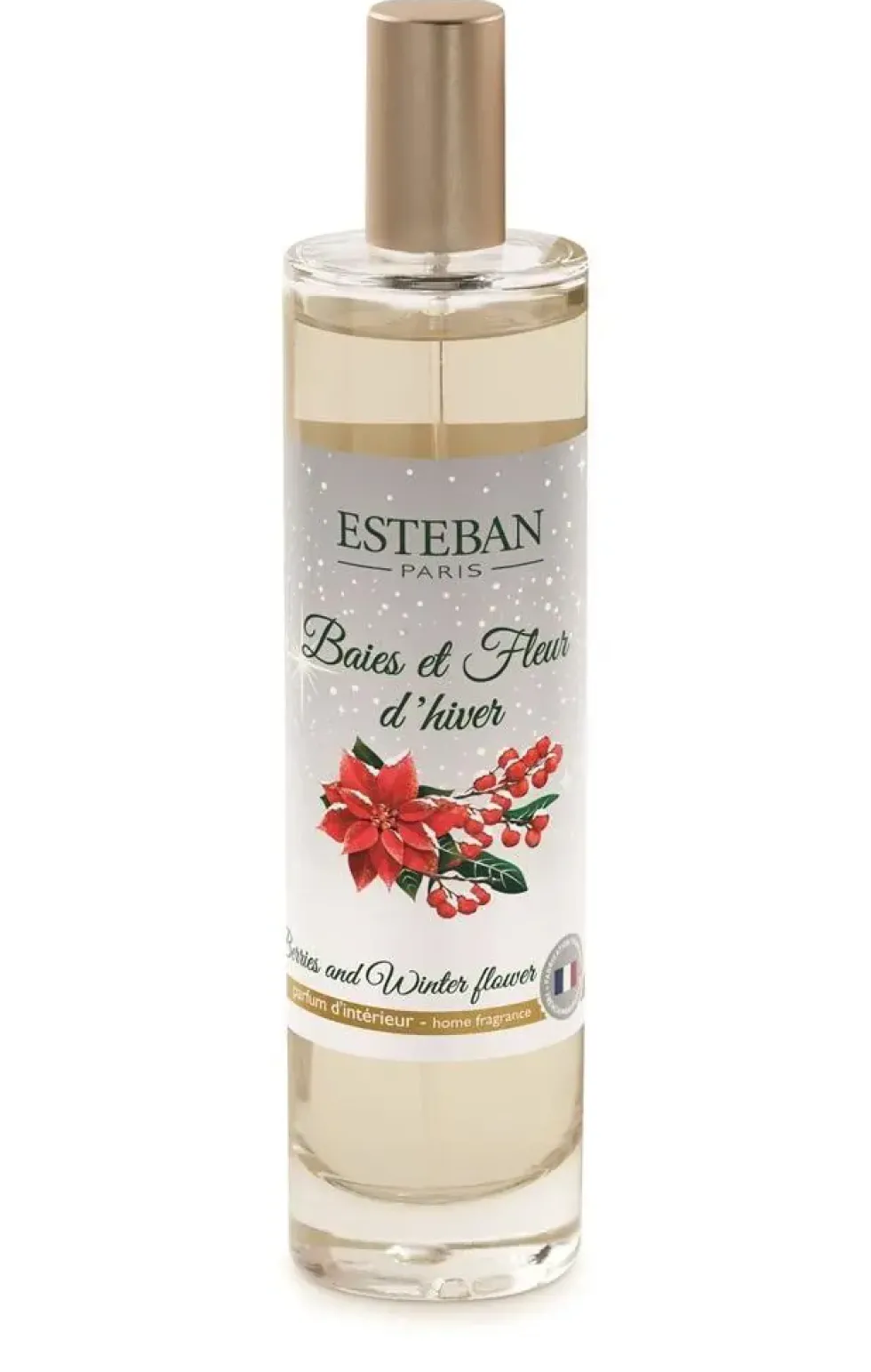 Vaporisateur d’intérieur Esteban Baies et fleurs d’hiver - 75 ml