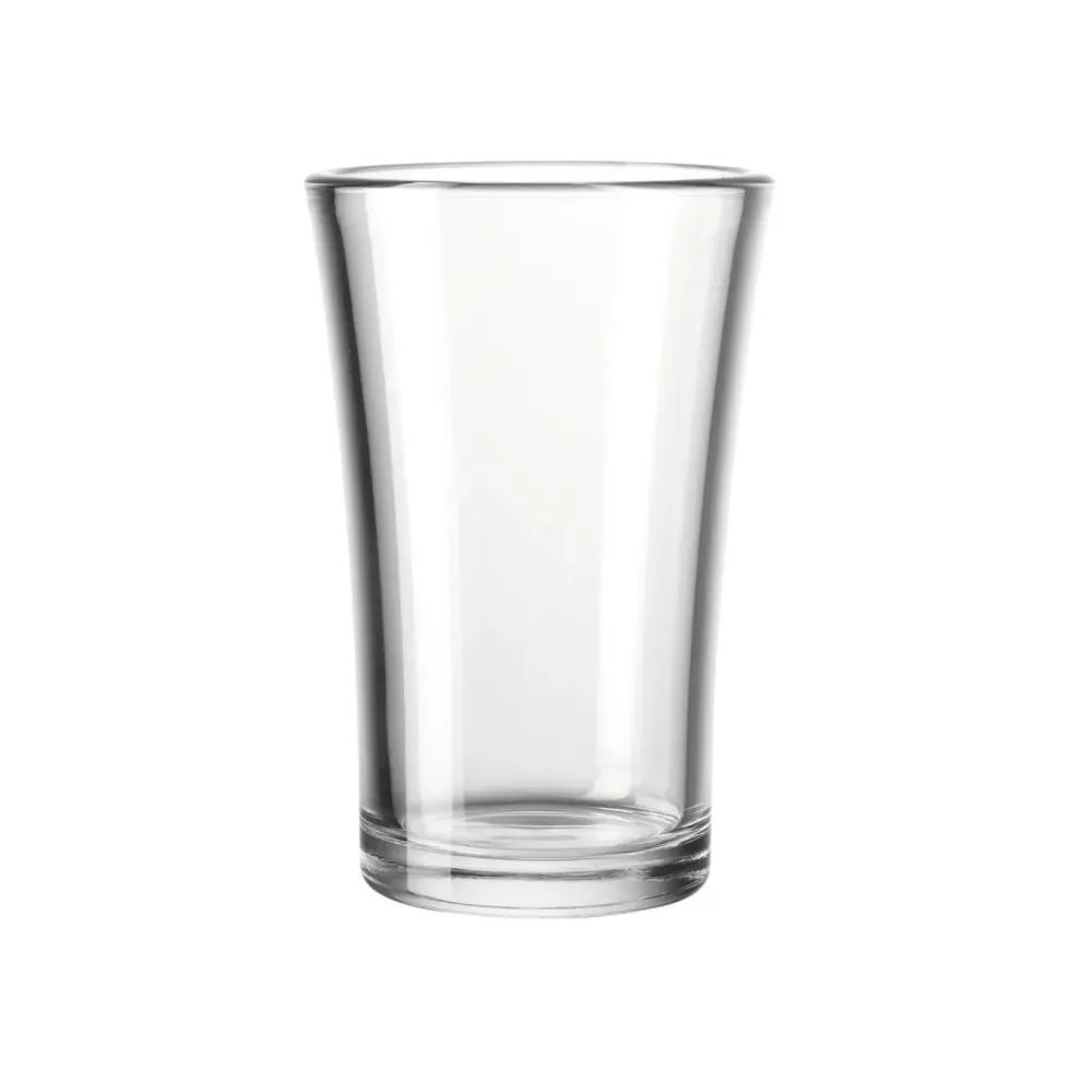 Vase Bloom en verre transparent de 22 cm