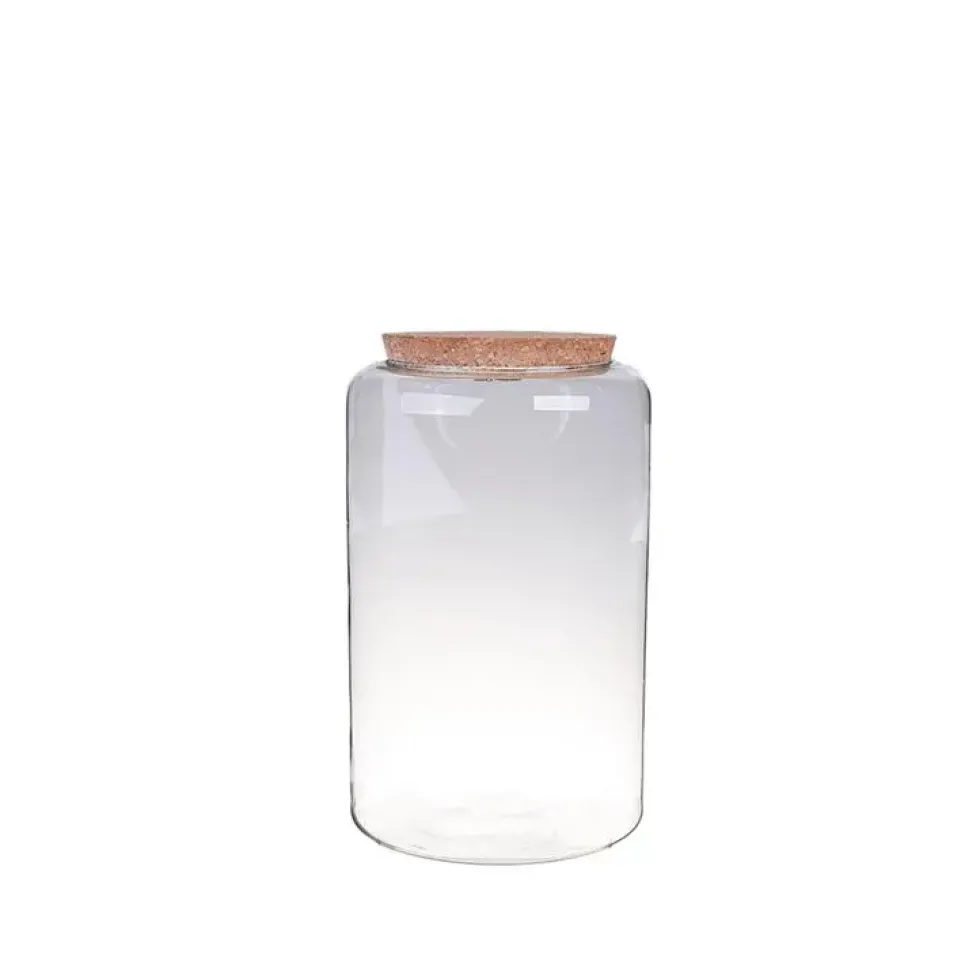 Vase Mia bouchon liège S Ø19xH30 cm