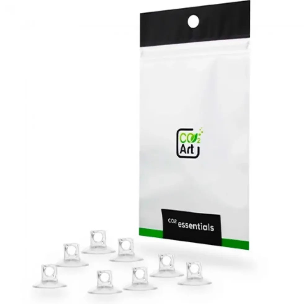 Ventouse qualité premium pour tubes 6/4mm et verre, CO2ART - lot de 8