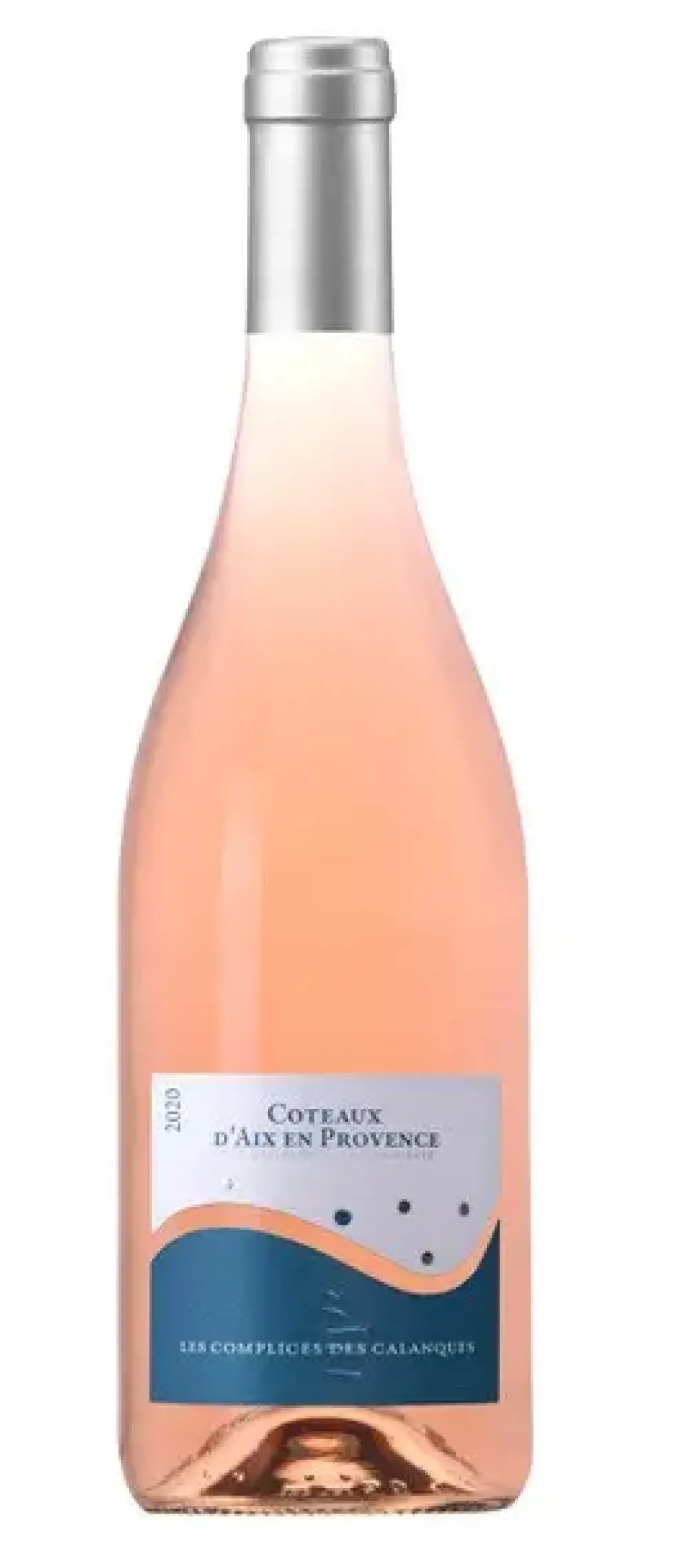Vin rosé bio Coteaux d’Aix AOC Complices des Calanques - 75 cl
