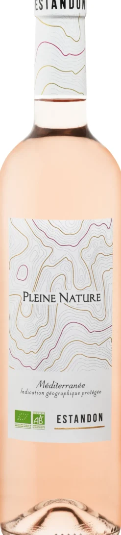 Vin rosé IGP Méditerranée Pleine Nature Estandon - 75 cl