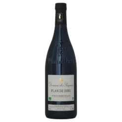 Vin rouge Côtes du Rhône Villages AOC Plan-de-Dieu bio - 75 cl