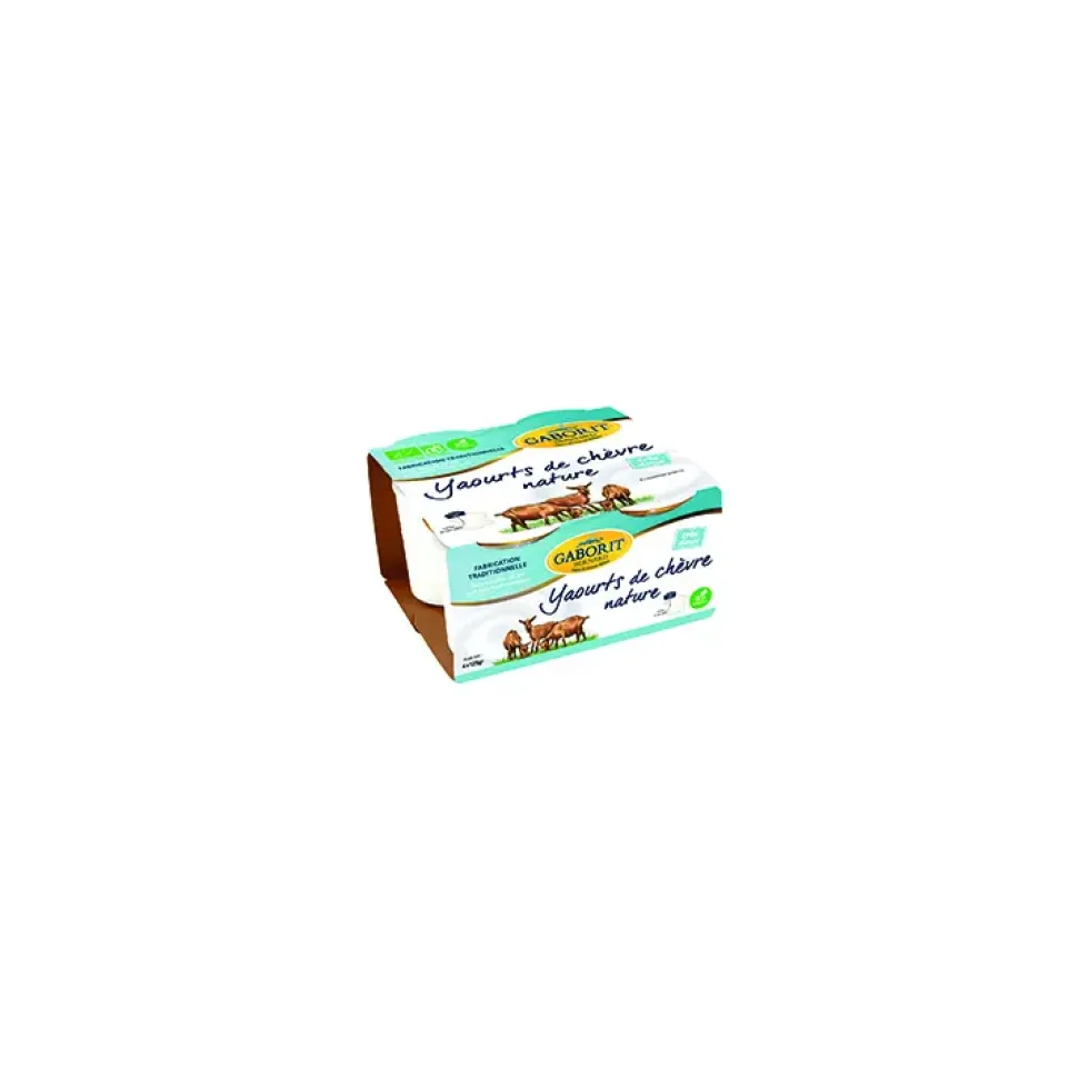 Yaourt de chèvre nature - 4 x 125 g