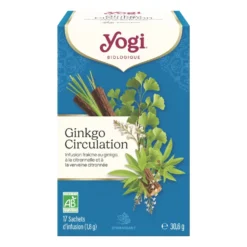 Yogi Ginkgo Circulation Bio – 17 sachets
